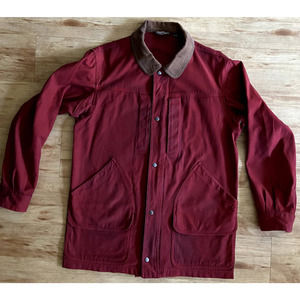 Vintage Rare Chaps by Polo Ralph Lauren Hunting Barn Jacket Coat Burgundy Size M